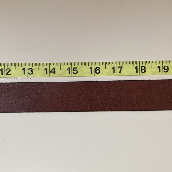 Boho Leather Belt 30” - Picture 4 of 10